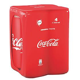 Coca-Cola 4 Lattine