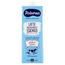 Latte italiano LUNGA conservazione parzialmente scremato