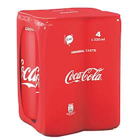 Coca-Cola 4 Lattine